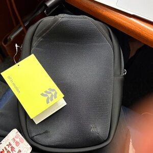 All in Motion Charcoal Crossbody Bag